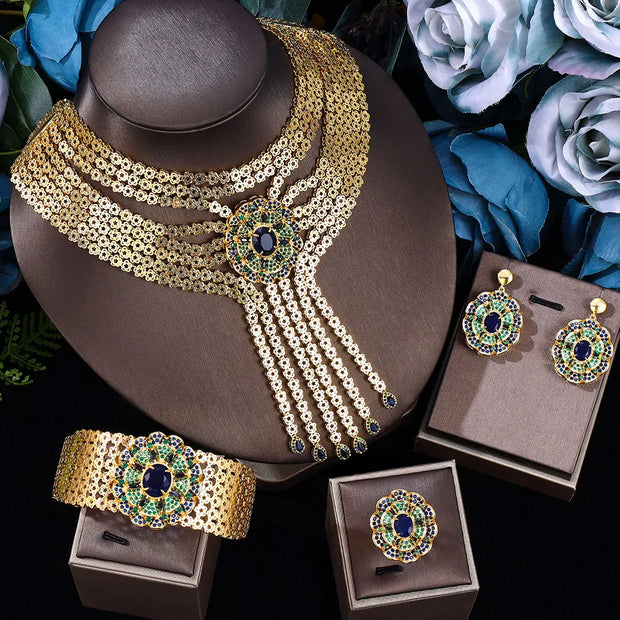 Ensemble bijoux de luxe " HELENA"