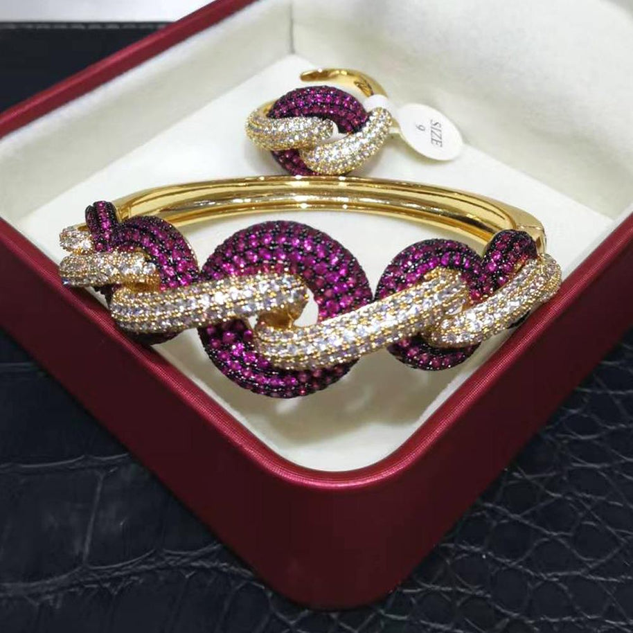 Ensemble Bracelet- Bague Fany