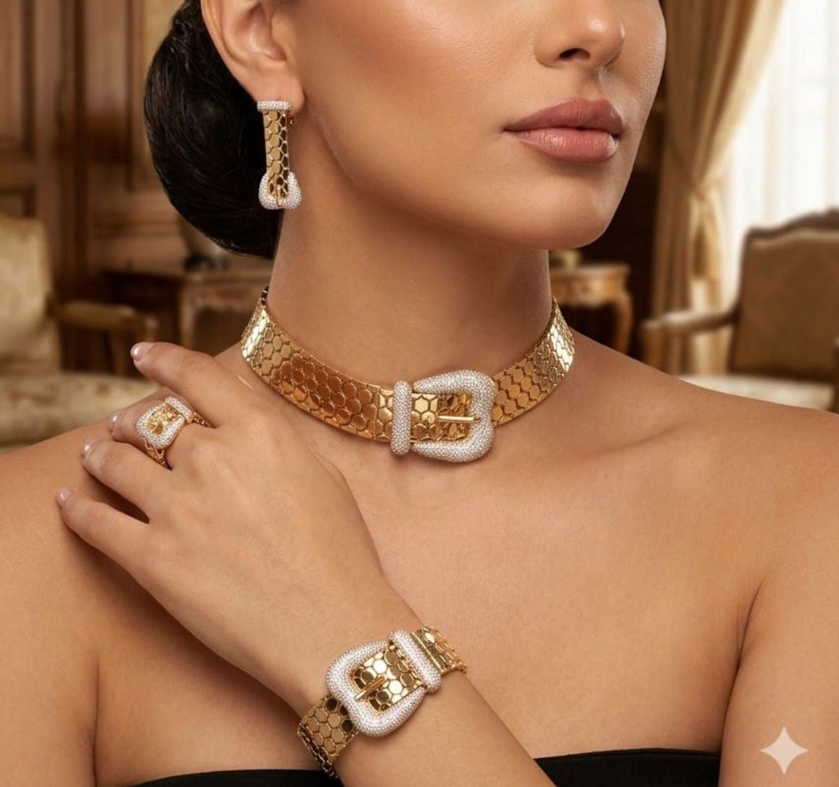 Ensemble bijoux ´´Rachel ´´