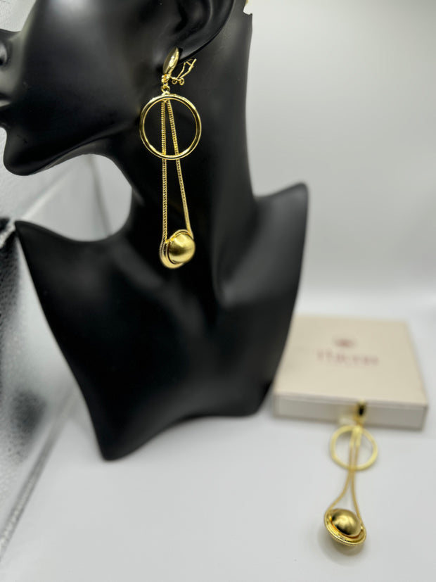 Boucle d’oreille “Aida”