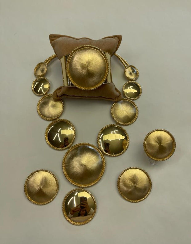 Bijoux‘‘Éclat Royal‘‘ sterling Or 18k / Garantie à vie