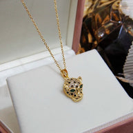 “SARA” Zircon Gold Plate necklace