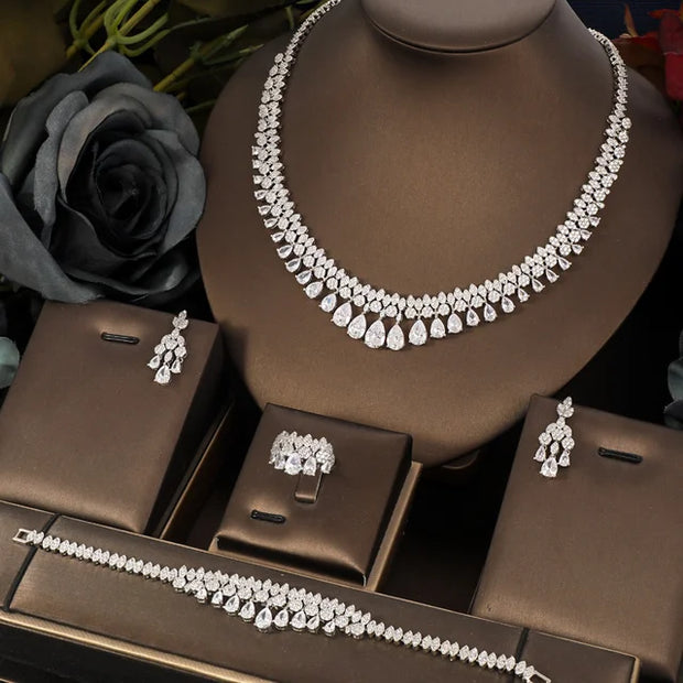 Bridal Zirconia Set " HELENA ''