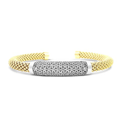 Bracelet Argent et Or 18 k | Garantie à vie