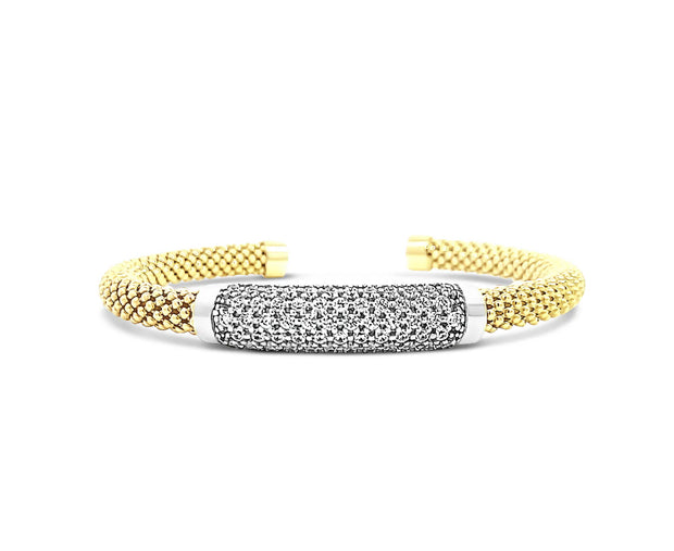 Bracelet Argent et Or 18 k | Garantie à vie