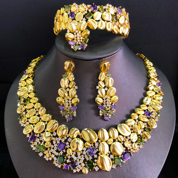 Ensemble Bijoux de luxe " VANESSA"