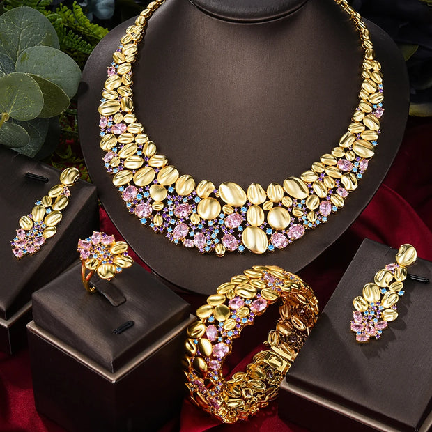 Ensemble Bijoux de luxe " VANESSA"