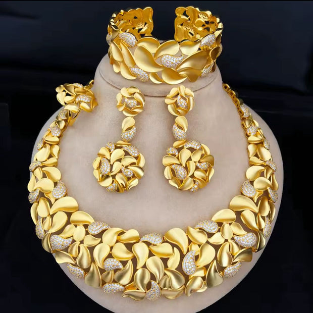 Ensemble bijoux"Jade"