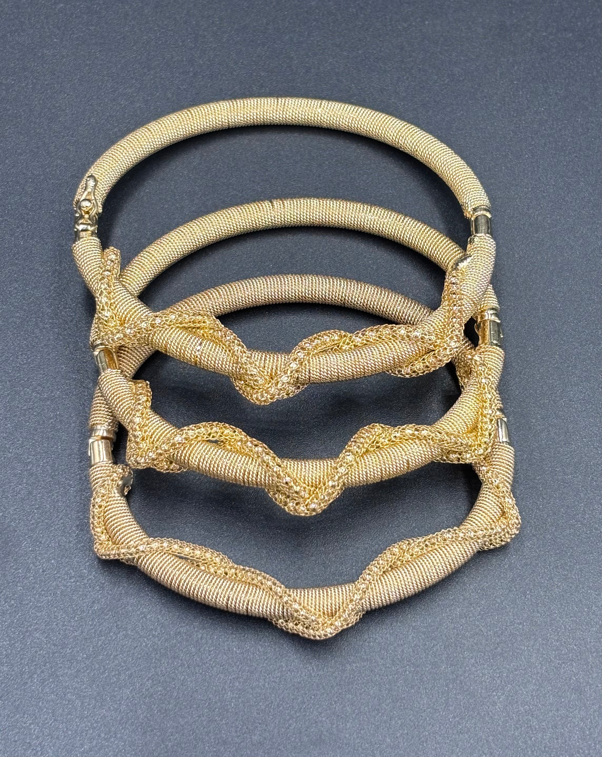 Bracelet Brésilien / Mix d'or