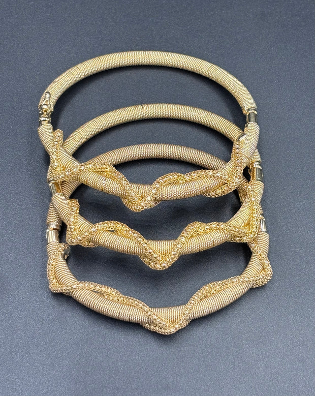 Bracelet Brésilien / Mix d'or