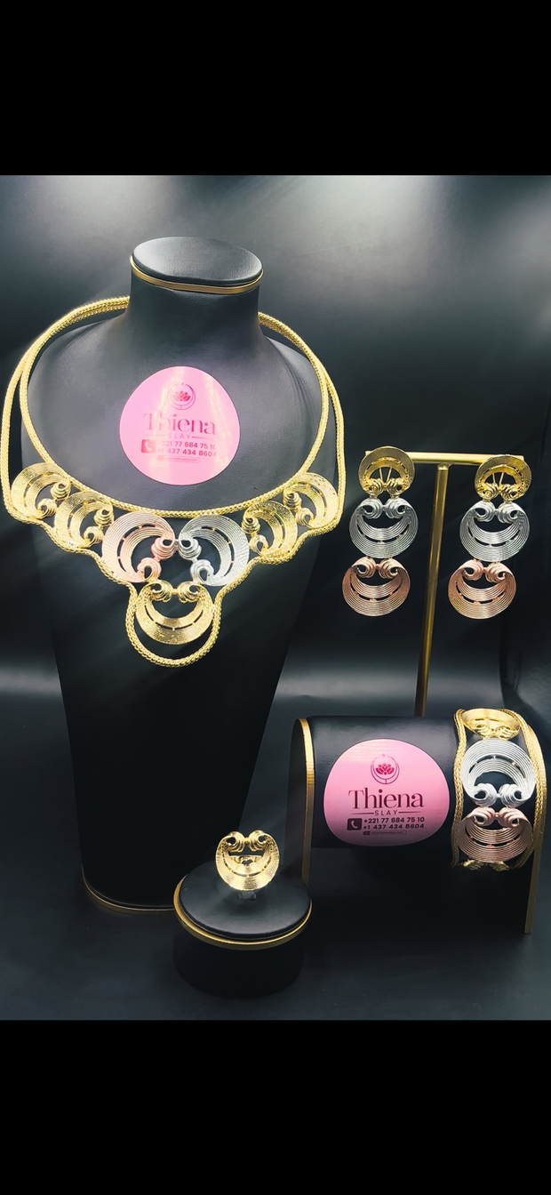 Ensemble bijoux"Dieyna"